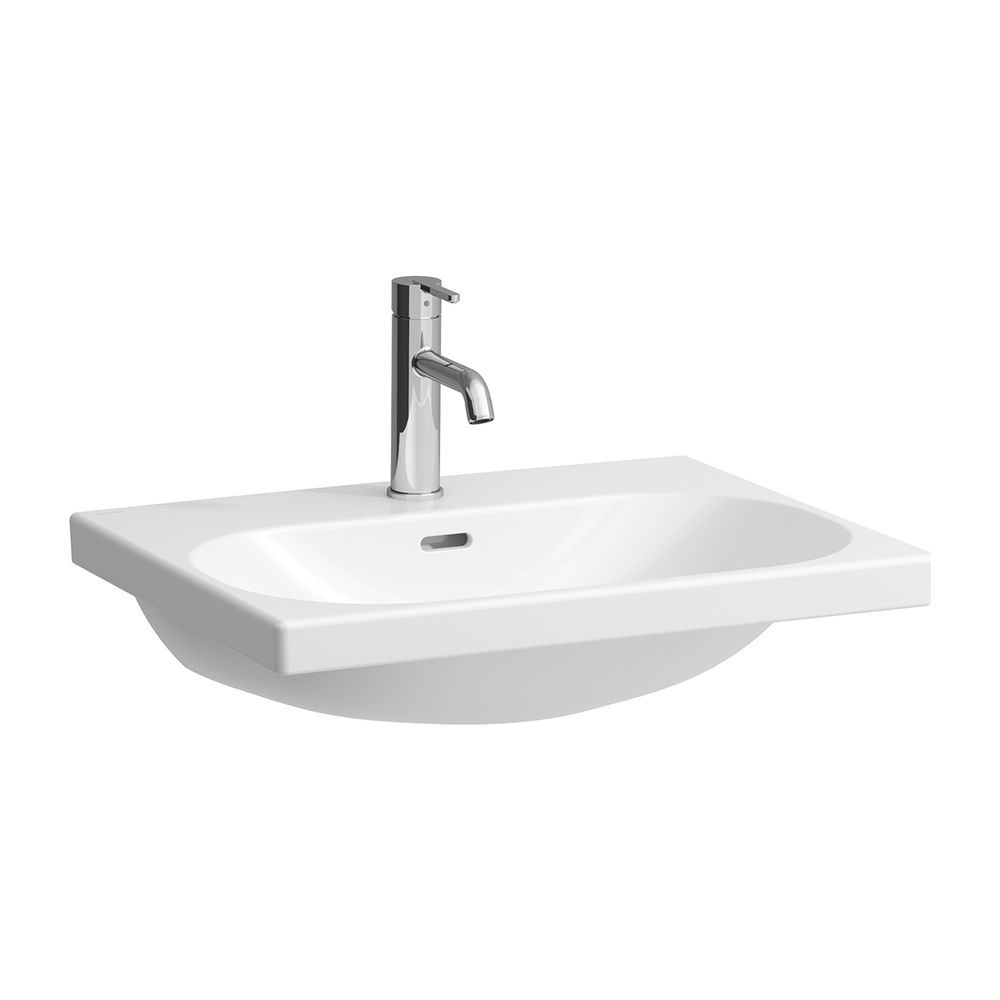 Laufen Lavabo sur meuble Lua 460x600x180 mm, sans trou de robinetterie, avec trop-plein, blanc