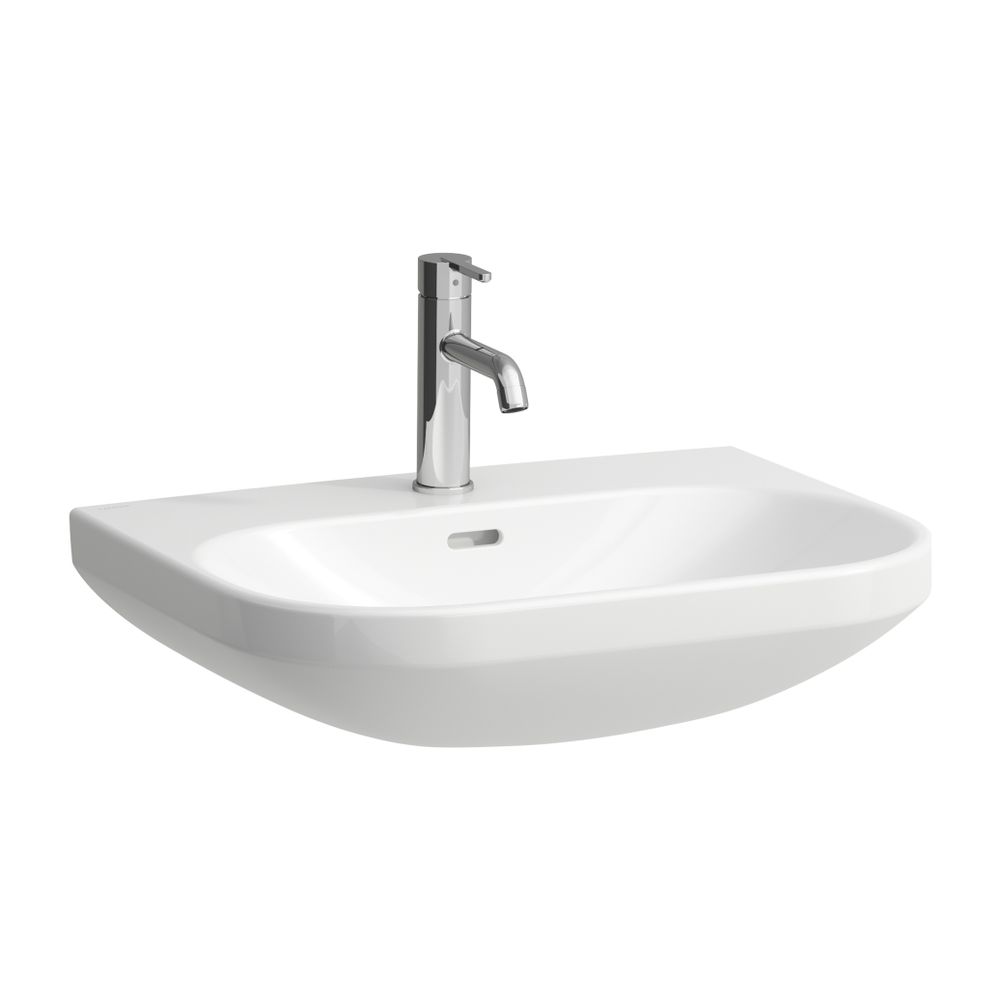 Laufen Waschtisch Lua 460x600x180mm, sans trou de robinet, avec trop-plein, non encastrable, blanc LCC