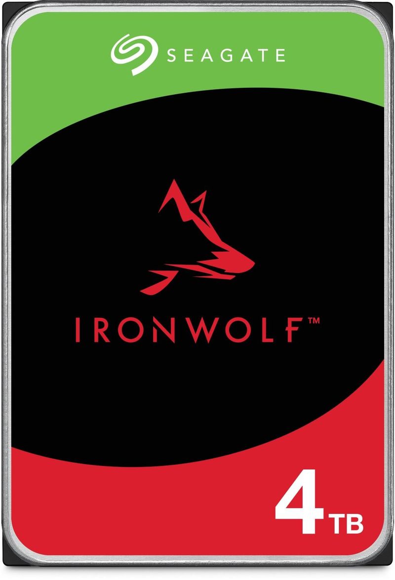 Seagate IronWolf® NAS HDD 4 To - 3,5" SATA 6 Gb/s ST4000VN006