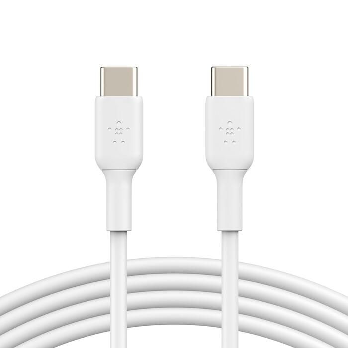 Câble Belkin BoostCharge 1 m USB-C/USB-C, blanc