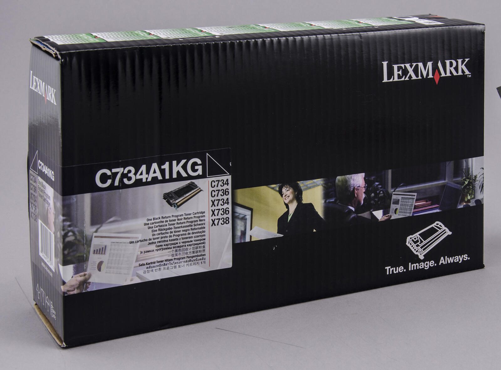 Cartouche de toner noir Lexmark 8 000 pages (C734A1KG) pour C734dn/dtn/dw/n, C736dn/n/dtn, X734de, X736de, X738de/dte