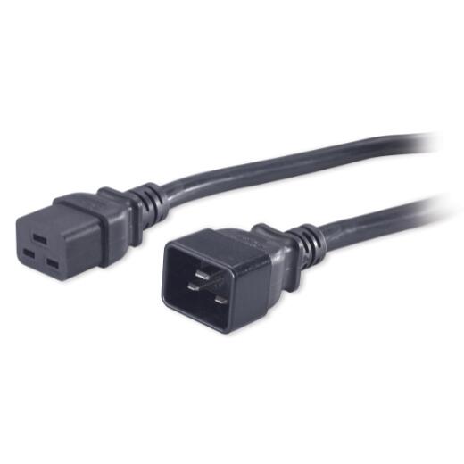 Câble d'alimentation APC AP9877, C19 vers C20, 2,0 m