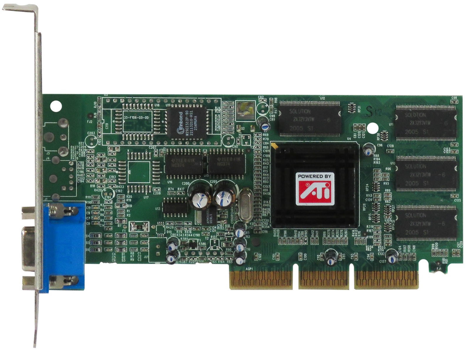 ATI RAGE 128PRO ULTRA 32MB 1024-F106-0D-SA AGP SDR
