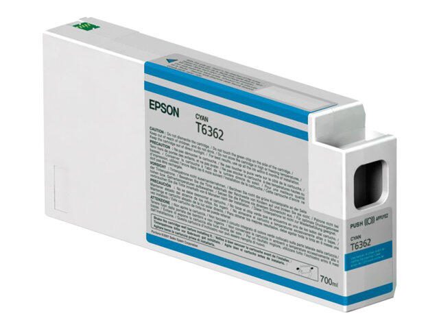Cartouche d'encre Epson Original UltraChrome HDR cyan 700 ml (C13T636200)
