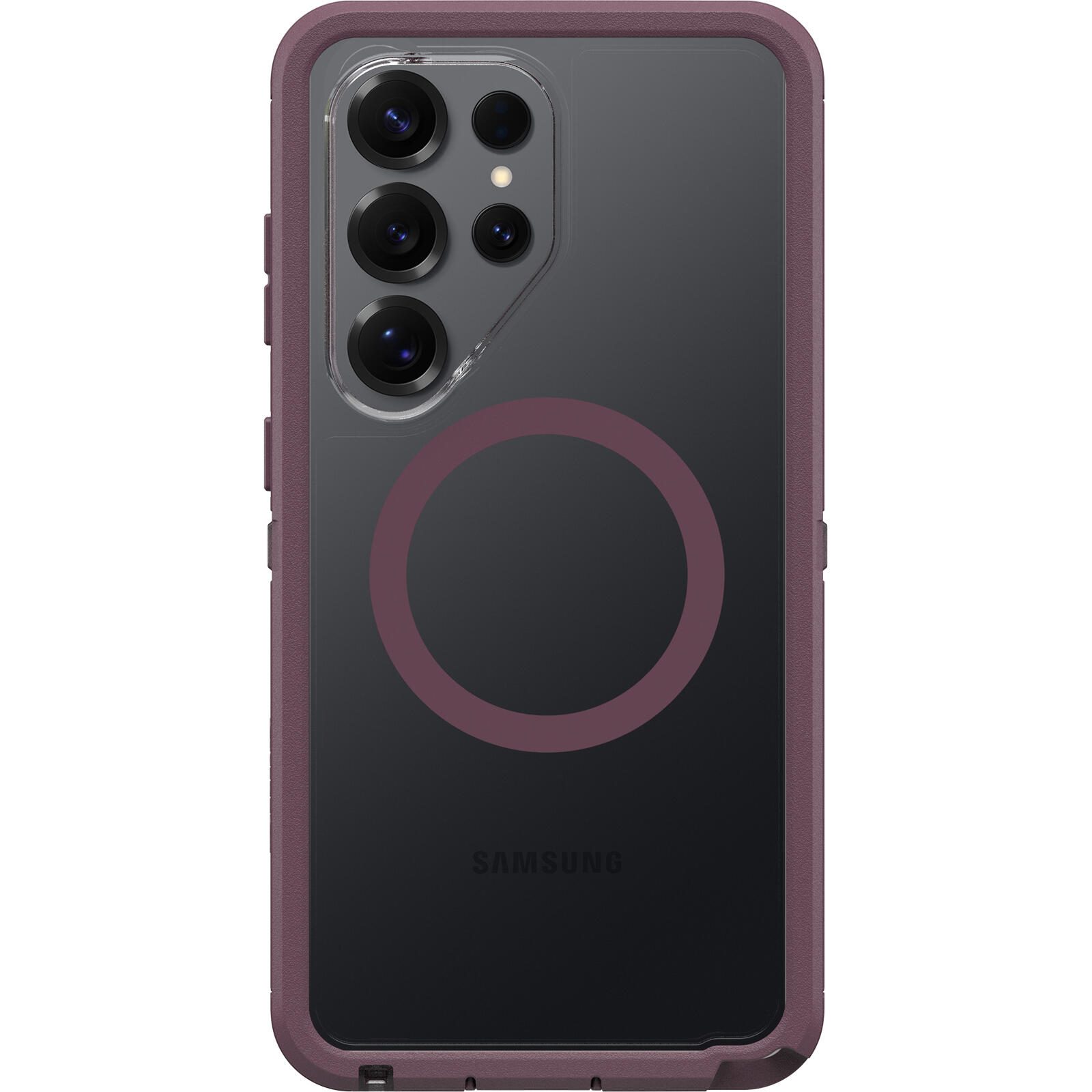 OtterBox Defender Pro XT Clear Étui de protection pour Samsung Galaxy S26 Ultra Violet, Transparent
