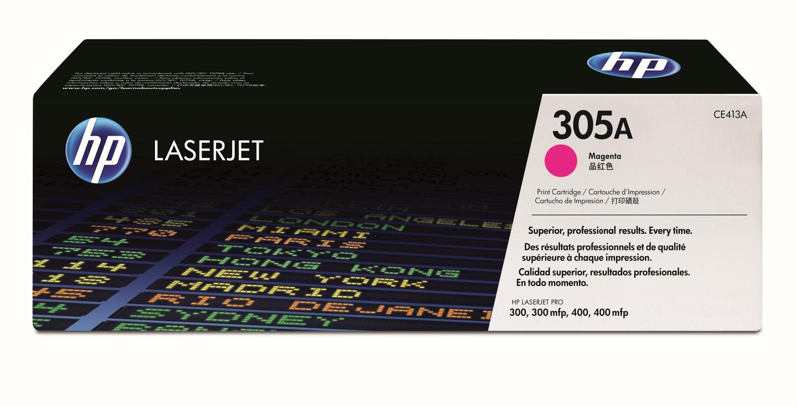 Cartouche de toner HP Original 305A - magenta (CE413A)