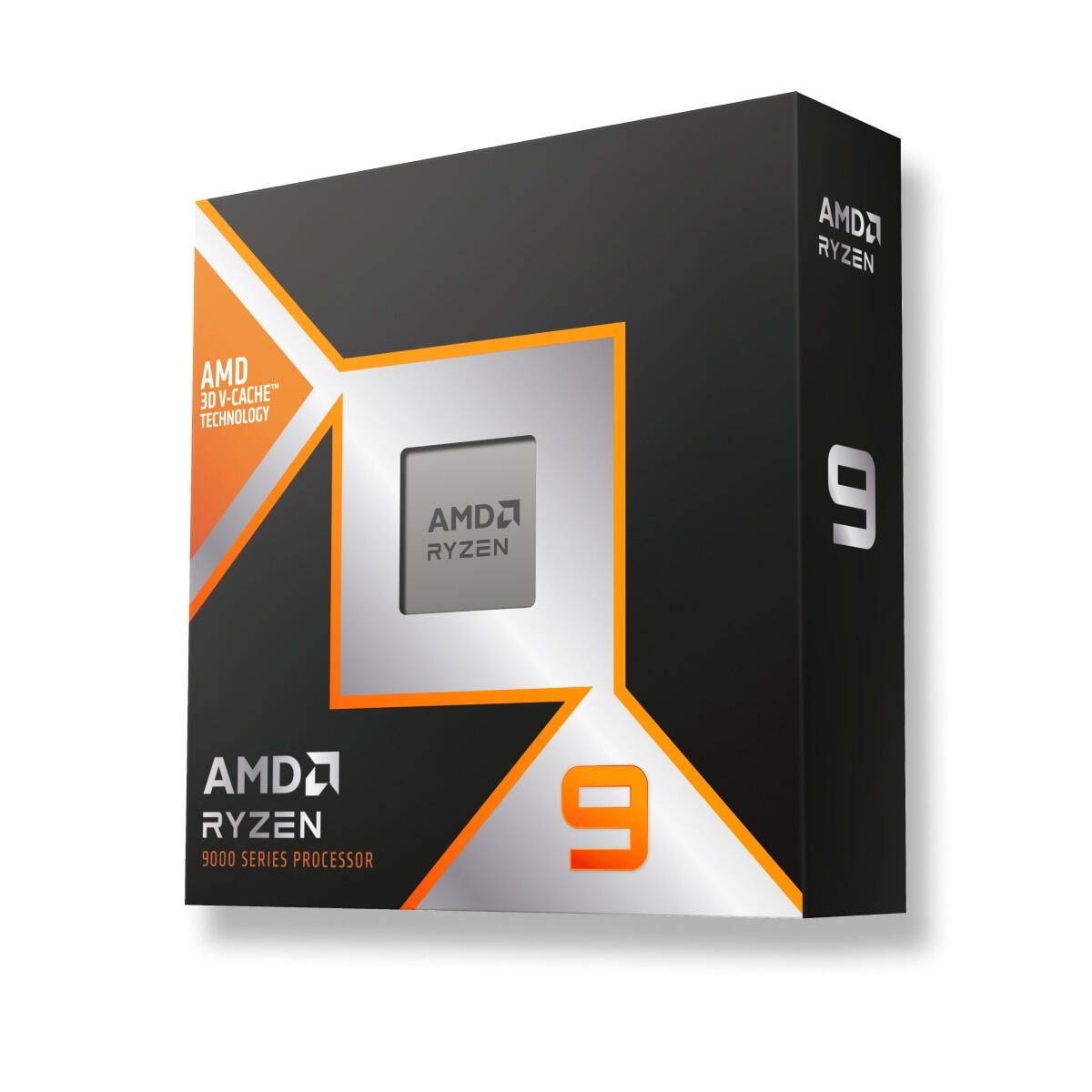 AMD Ryzen 9 9900X3D Processeur 4,4 GHz 12 cœurs, 24 threads, Boxed sans ventilateur