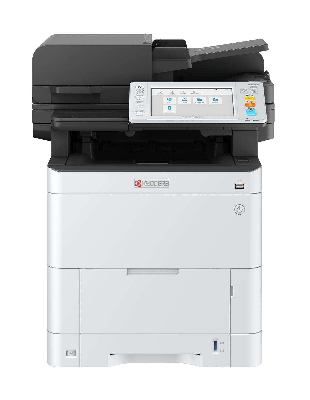 Kyocera ECOSYS MA4000cix/Plus Imprimante multifonction laser couleur A4, 3-en-1, imprimante, scanner, photocopieur, USB, LAN