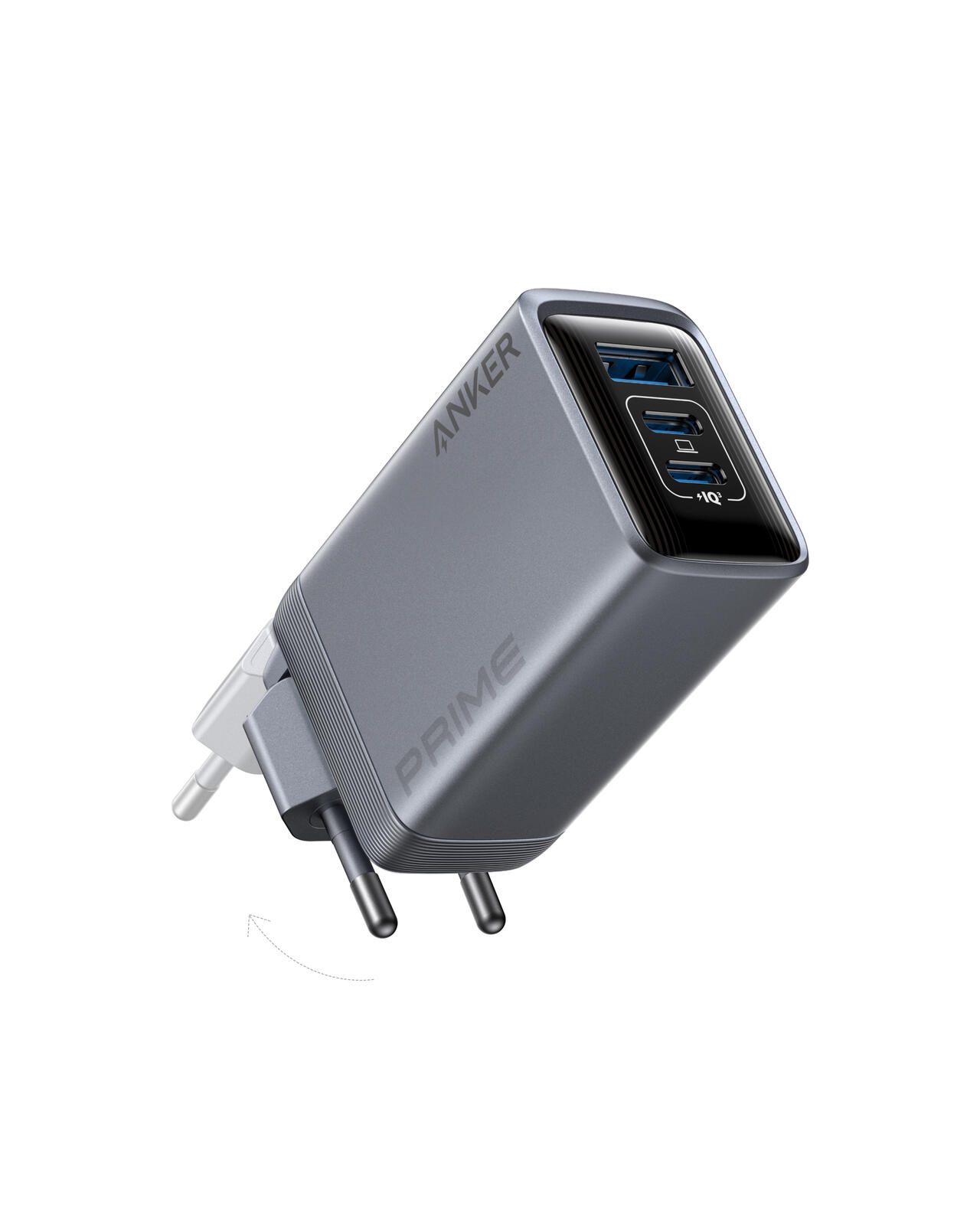 Chargeur Anker Prime 100W USB-A, 2x USB-C, noir