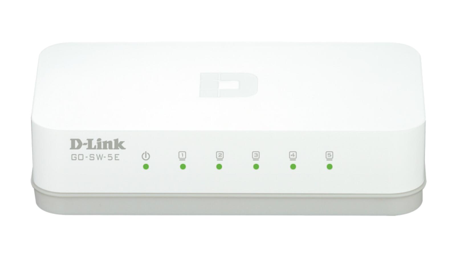 Commutateur réseau D-Link GO-SW-5E/E GO-SW-5E 5 ports 100MBit/s