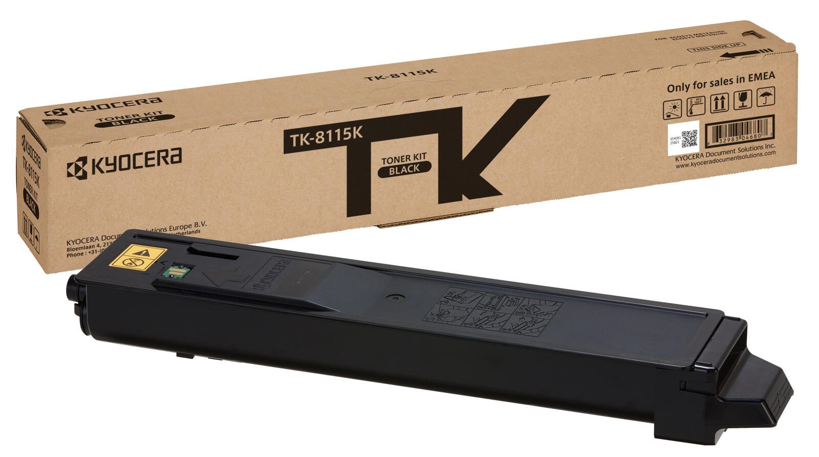 Cartouche de toner Kyocera Original TK-8115K noir (1T02P30NL0)