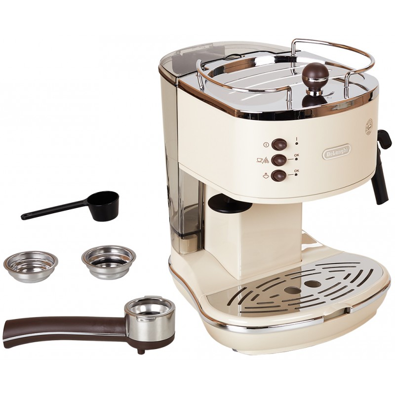 Machine à café manuelle vintage DeLonghi Icona Vintage ECOV311.BG