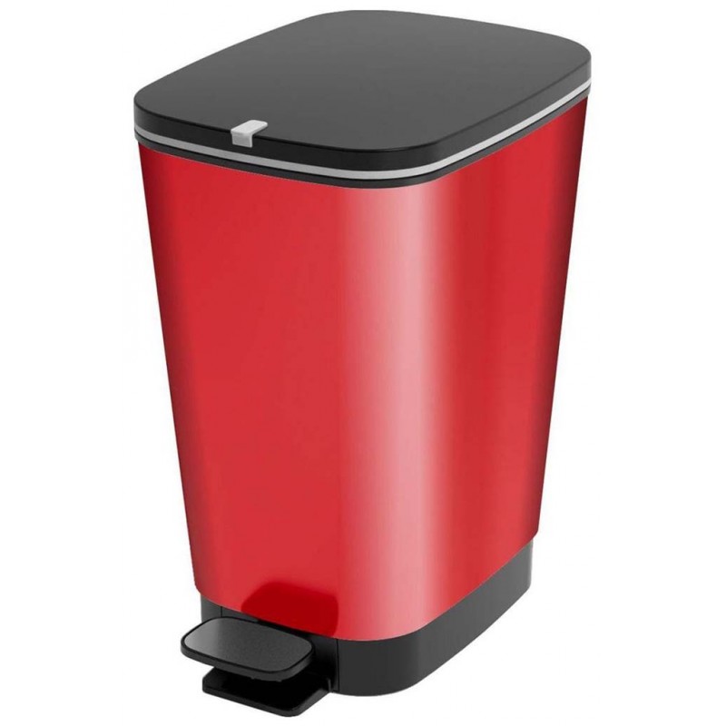 KIS CHIC BIN M 25L Seau-poubelle 26,5 x 40,5 x 45 cm rouge