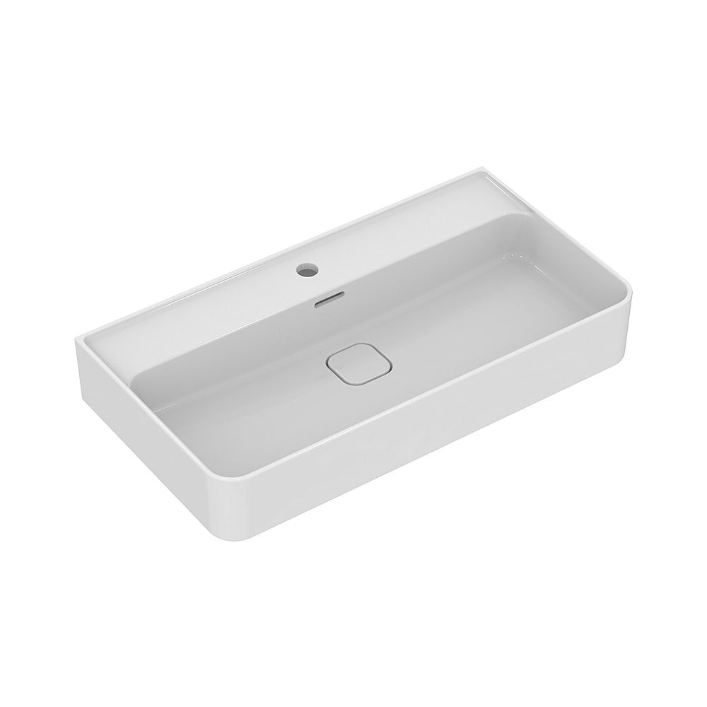 Lavabo Ideal Standard Strada II, 1 trou de robinetterie, avec trop-plein 800x430x170mm, Blanc avec IP