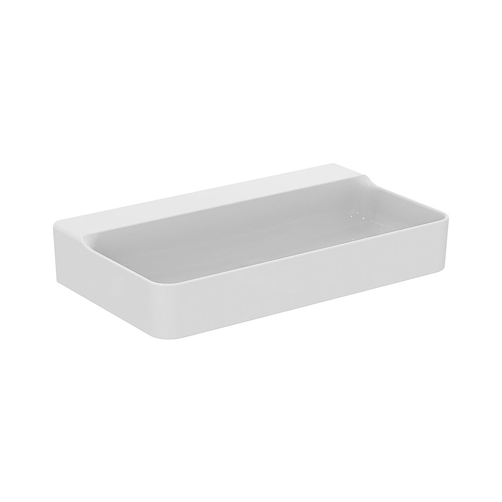 Ideal Standard Waschtisch Conca, sans trou de robinet, sans trop-plein 800x450x145mm, blanc
