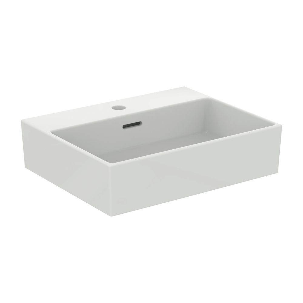 Ideal Standard Lavabo sur colonne Extra, 1 trou de robinetterie, avec trop-plein 500x400x125 mm, Blanc