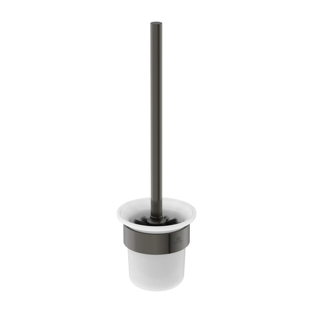 Trousse de WC Conca, ronde, gris magnétique - Ideal Standard