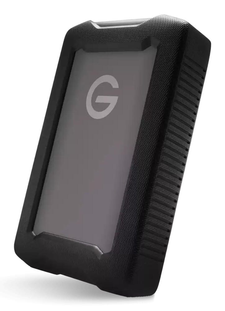 Disque dur externe SanDisk G-DRIVE ArmorATD - 6 To - USB Type-C 3.2 Gen 1 (3.1 Gen 1), Gris