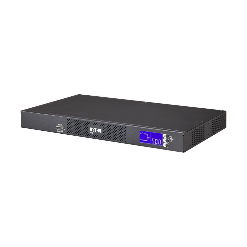 Eaton ATS PDU Rack, 1 U, 2 entrées C20, 8 sorties C13, 1x C19, 3,84 kW max, 200-240 V