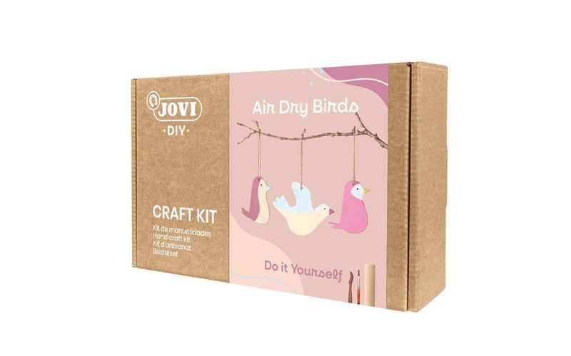 JOVI Pâte à modeler DIY Air Dry Oiseaux