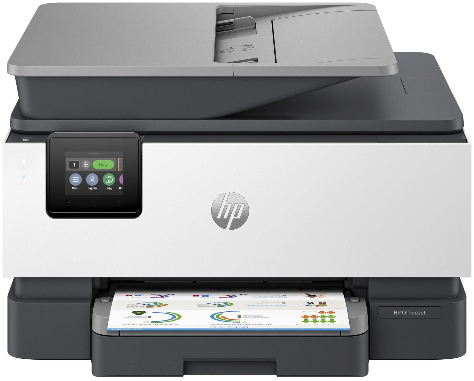 HP OfficeJet Pro 9120b - Multifonction jet d'encre A4, 4 en 1 (imprimante, scanner, copieur, fax), USB, LAN, Wi-Fi