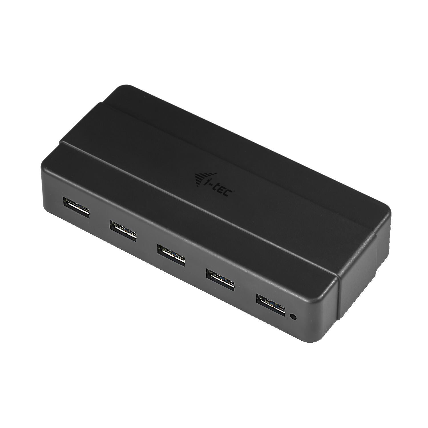 I-TEC Hub de charge USB-A Advance 7 ports avec adaptateur secteur