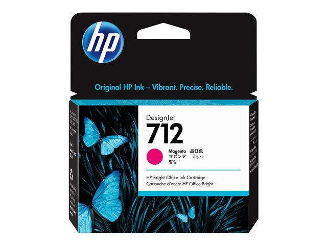 Cartouche d'encre HP Original 712 - magenta (3ED68A)