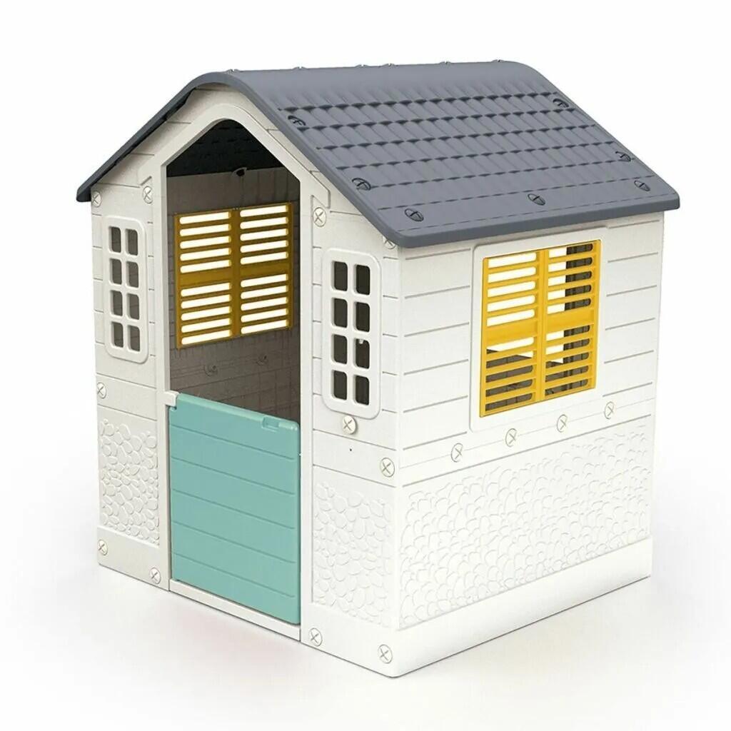 Maison de jeu DOLU blanc/gris