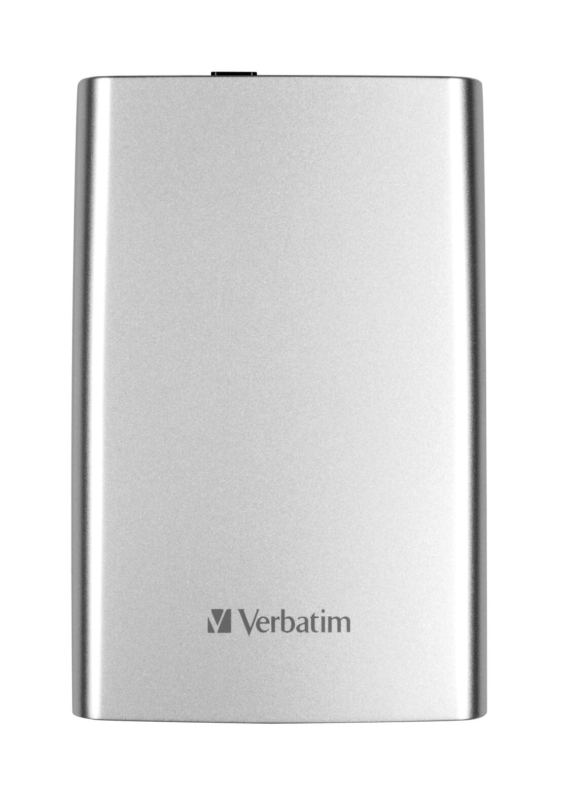 Disque dur externe Verbatim Store 'n' Go - 2 To - Micro-USB B 3.2 Gen 1 (3.1 Gen 1), Argent