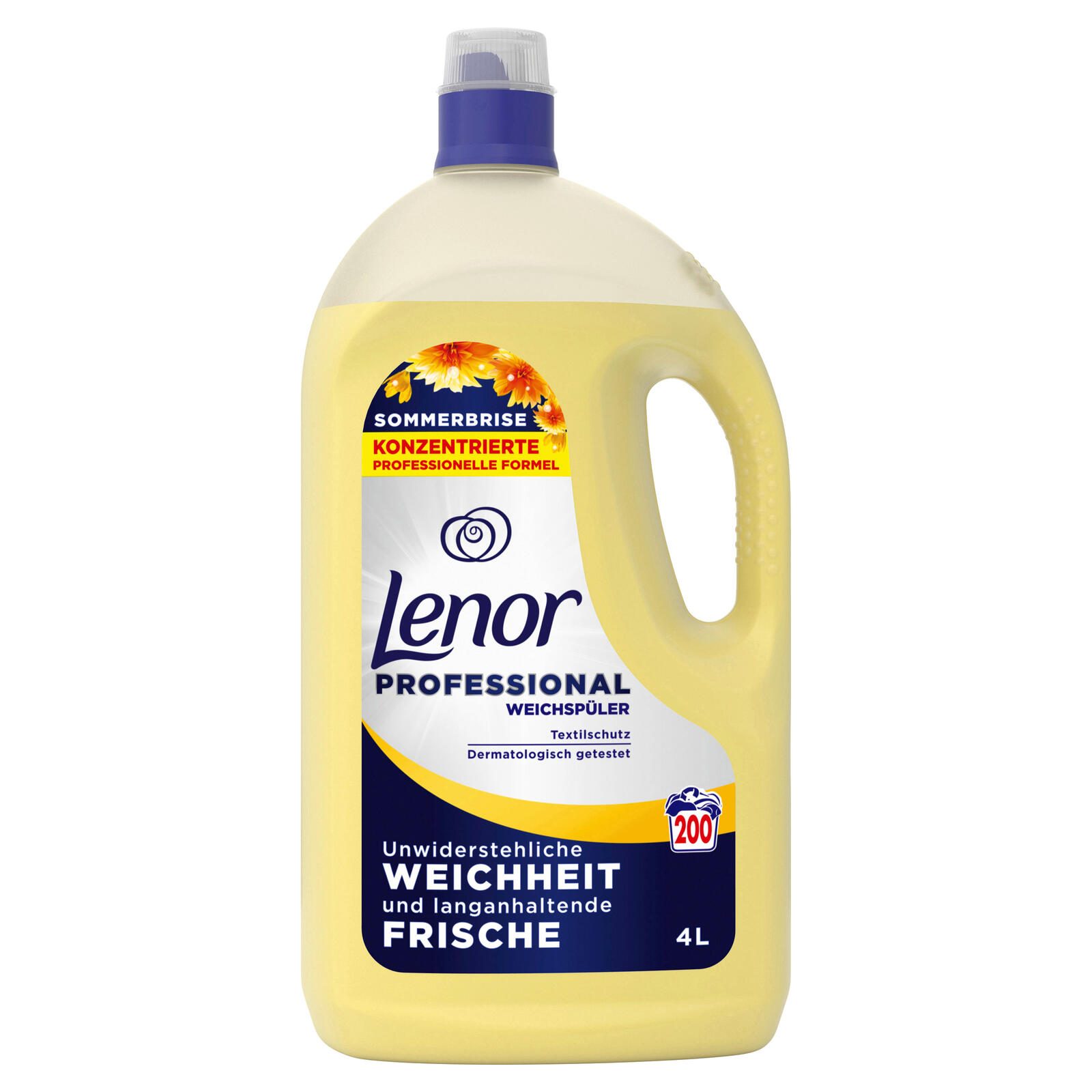 Adoucissant Lenor Professional BRISÉE D'ÉTÉ 4,0 l