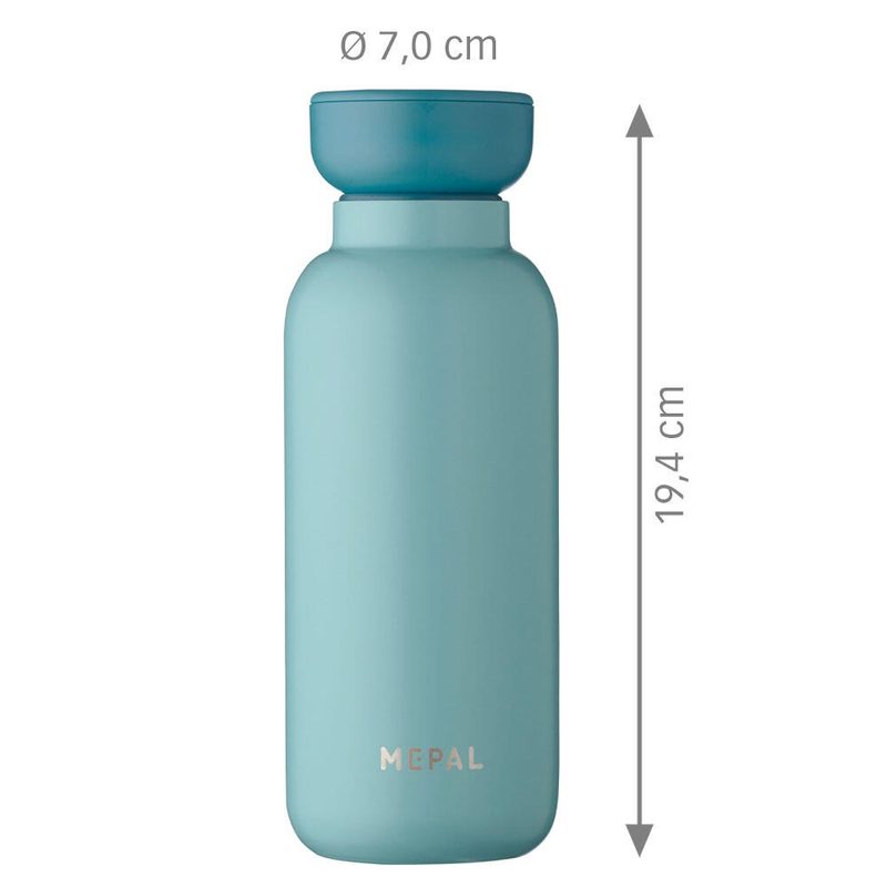 Gourde isotherme MEPAL Ellipse 0,35 l - Nordic Green