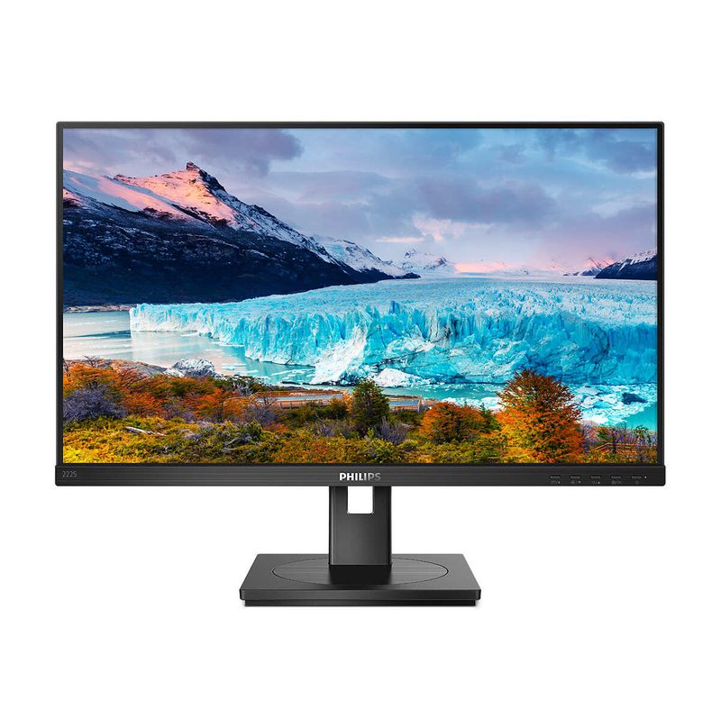 Écran Philips S Line 222S1AE/00 Full HD 54,6 cm (21,5") Full HD (1920 x 1080 pixels), dalle IPS, 4 ms, 75 Hz, DisplayPort 1.2, HDMI 1.4