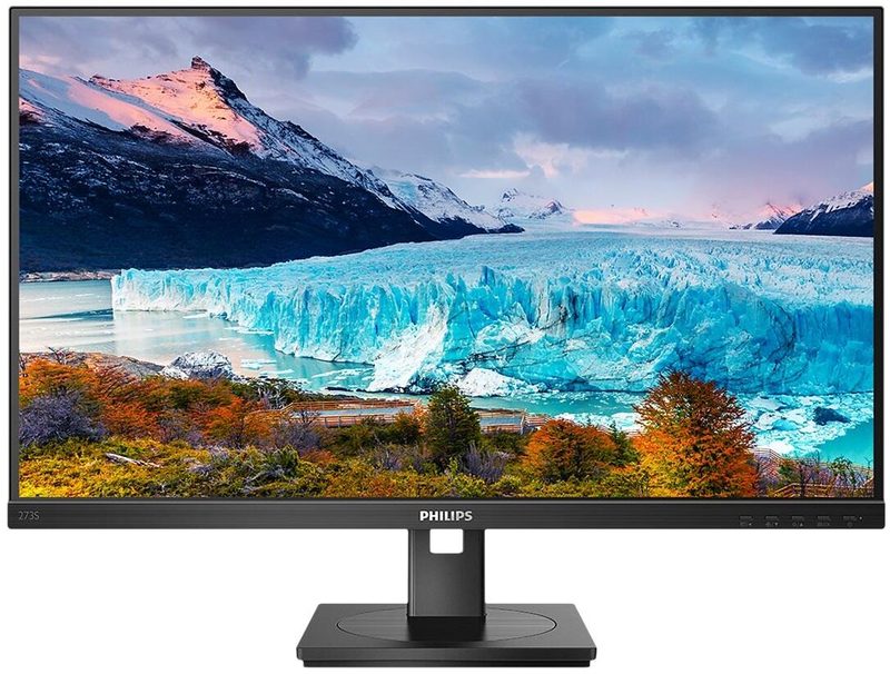 Écran professionnel Philips S-line 273S1 68,6 cm (27 pouces) Full HD, IPS, 4 ms, HDMI, DisplayPort, USB-C, USB-A, LAN