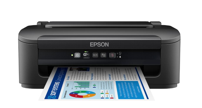 Imprimante jet d'encre Epson WorkForce WF-2110W (SANS fonction scan et copie) A4, USB, LAN, WLAN