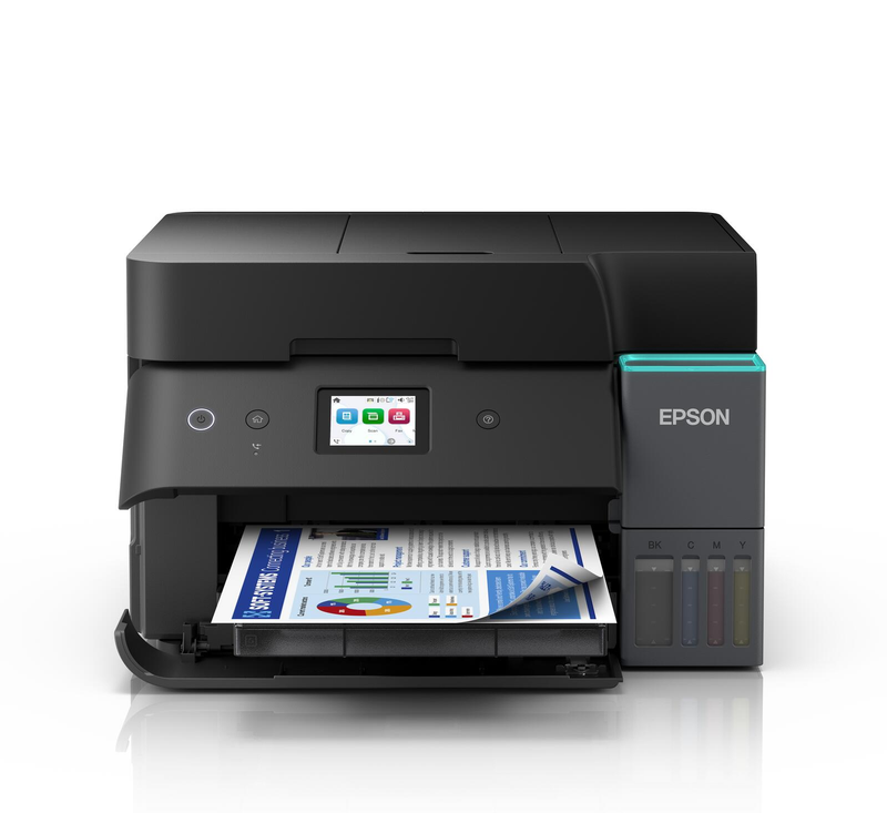 Imprimante multifonction Epson EcoTank ET-4950 A4, 4 en 1, imprimante, scanner, photocopieur, fax, jusqu'à 3 ans d'encre incluse