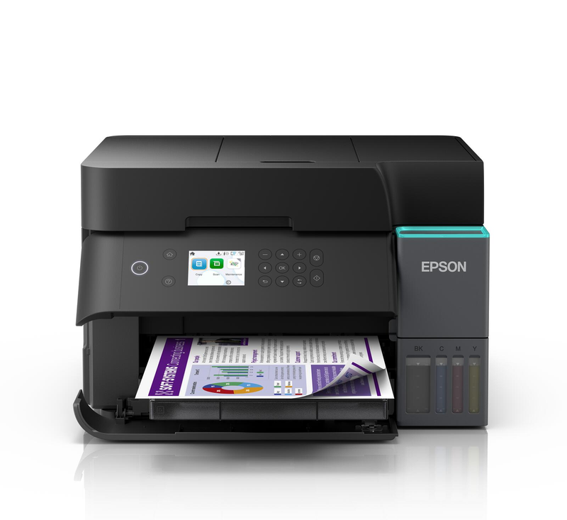 Epson EcoTank ET-3950 Imprimante multifonction à réservoir d'encre A4, 3-en-1, imprimante, scanner, photocopieur, jusqu'à 3 ans d'encre incluse