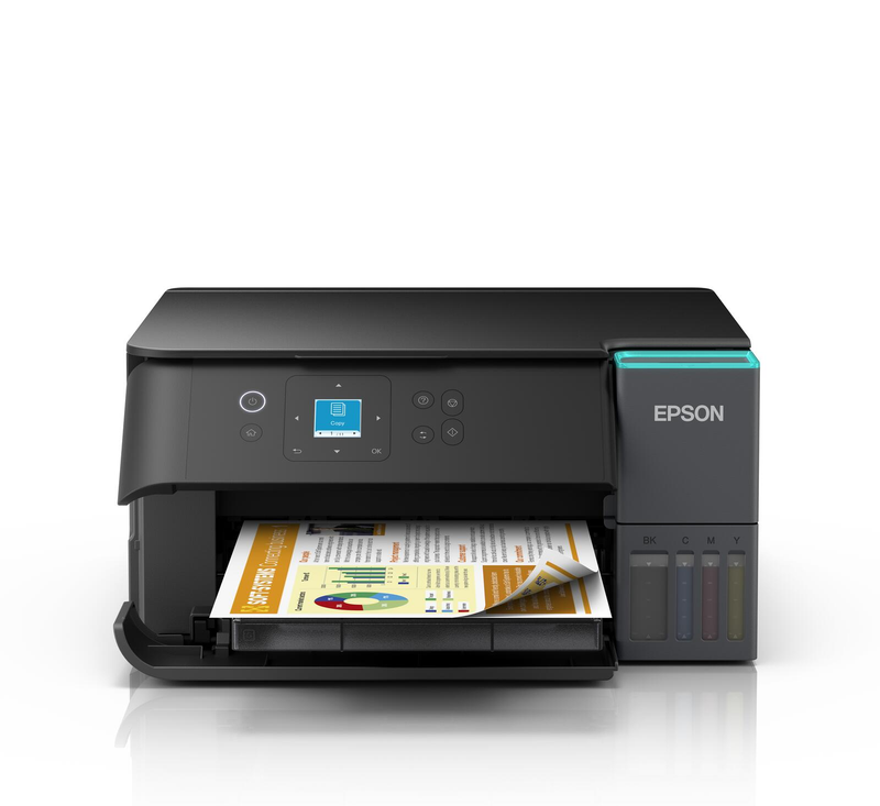 Imprimante multifonction Epson EcoTank ET-2950 format A4, 3-en-1, imprimante, scanner, photocopieur, jusqu'à 3 ans d'encre incluse