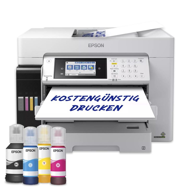 Epson EcoTank Pro ET-16685 Imprimante multifonction A3 à réservoirs d'encre 4 en 1, imprimante, scanner, photocopieur, fax, système à réservoirs d'encre