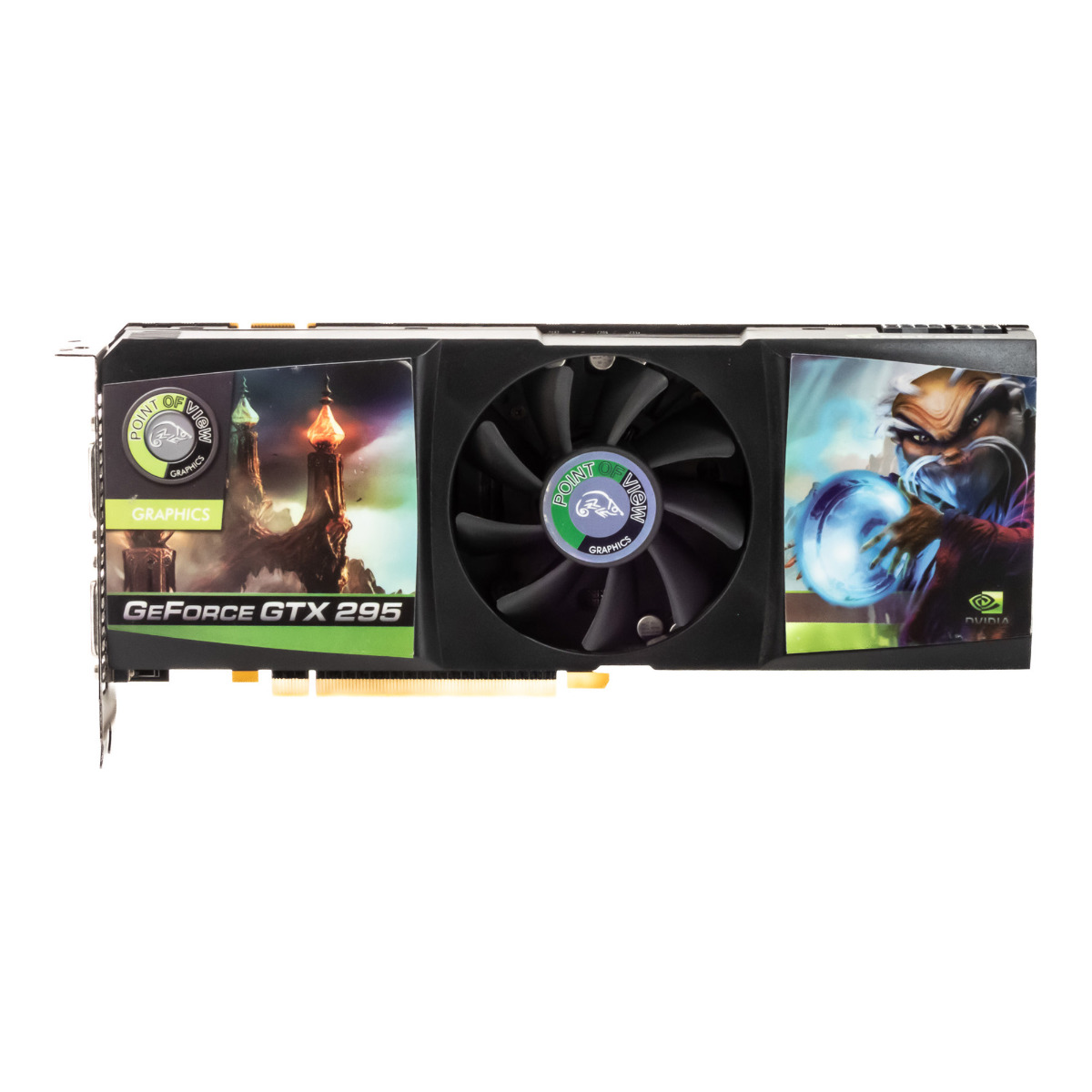 POINT OF VIEW NVIDIA GEFORCE GTX 295 1792MB GDDR3 R-VGA150920N-2 PCIe x16