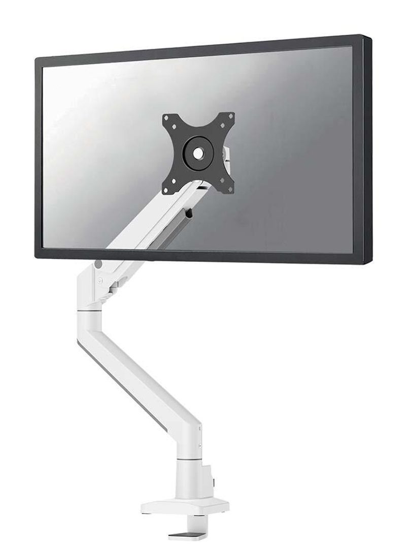 Neomounts NEXT Slim DS70-250WH1 support de moniteur ultra-plat mobile pour écrans 17-35" - Blanc pour 1 moniteur 17 - 35 pouces, capacité max. 9 kg, VESA 75x75 - 100x100 mm