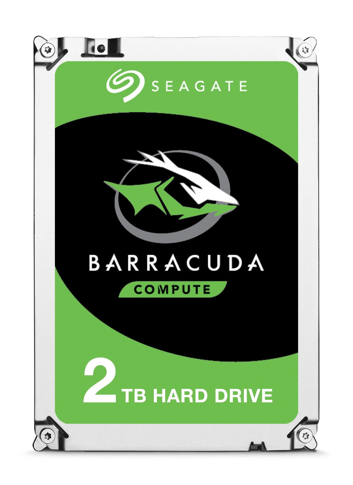 Disque dur interne Seagate Barracuda SATA 2 To 3,5" (8,9 cm), SATA 6 Gb/s, 7 200 tr/min, 256 Mo