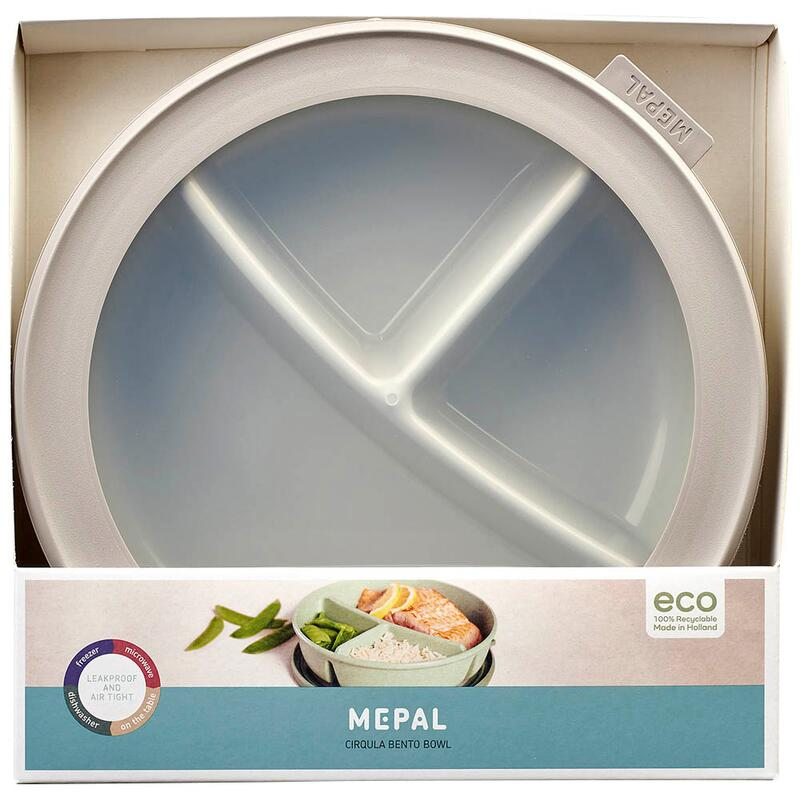 Boîte à lunch MEPAL Bento Bowl Cirqula, blanc nordique, 1,0 l