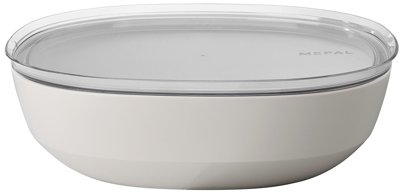 MEPAL Saladiers et bols mélangeurs Silueta nordic white 4,0 l