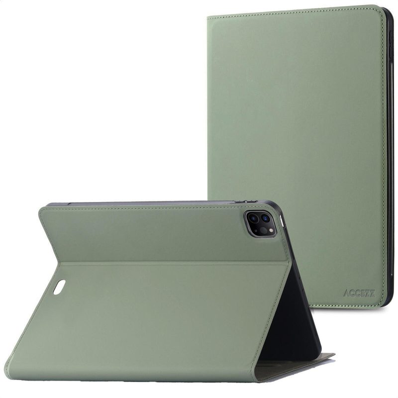 Étui rabattable Accezz Classic pour Apple iPad Pro 12.9 (2020/2021/2022) - Vert