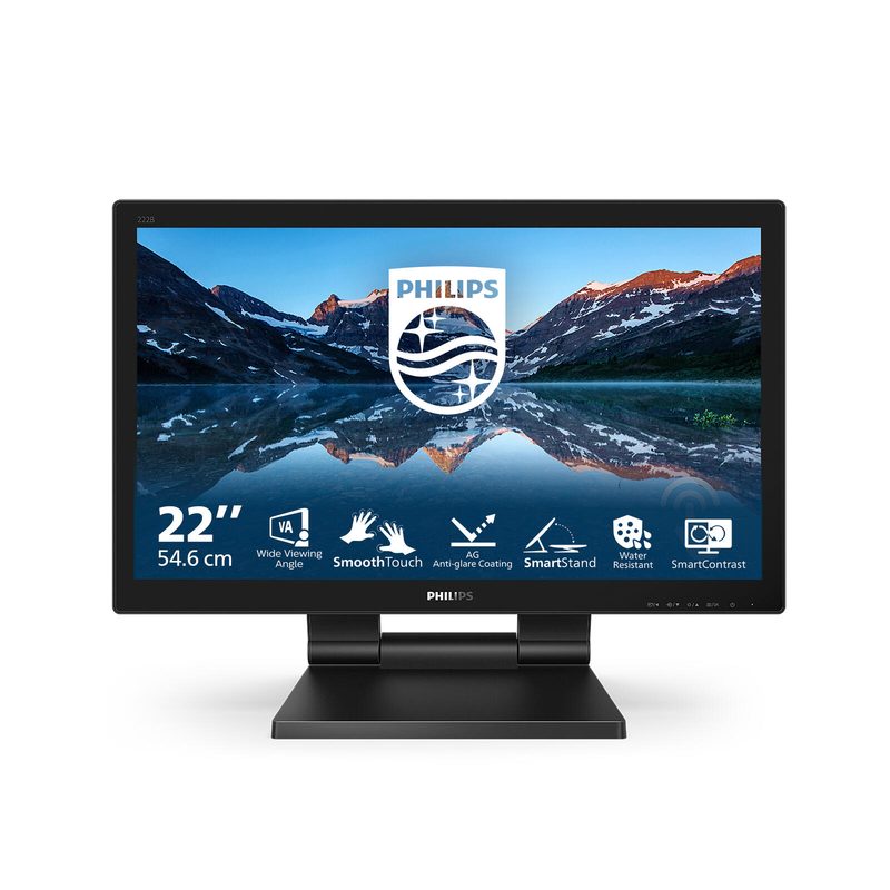 Philips 222B9TA Écran 54,6 cm (21,5") Full HD (1920 x 1080), écran VA, 2 ms, 60 Hz, DisplayPort, HDMI