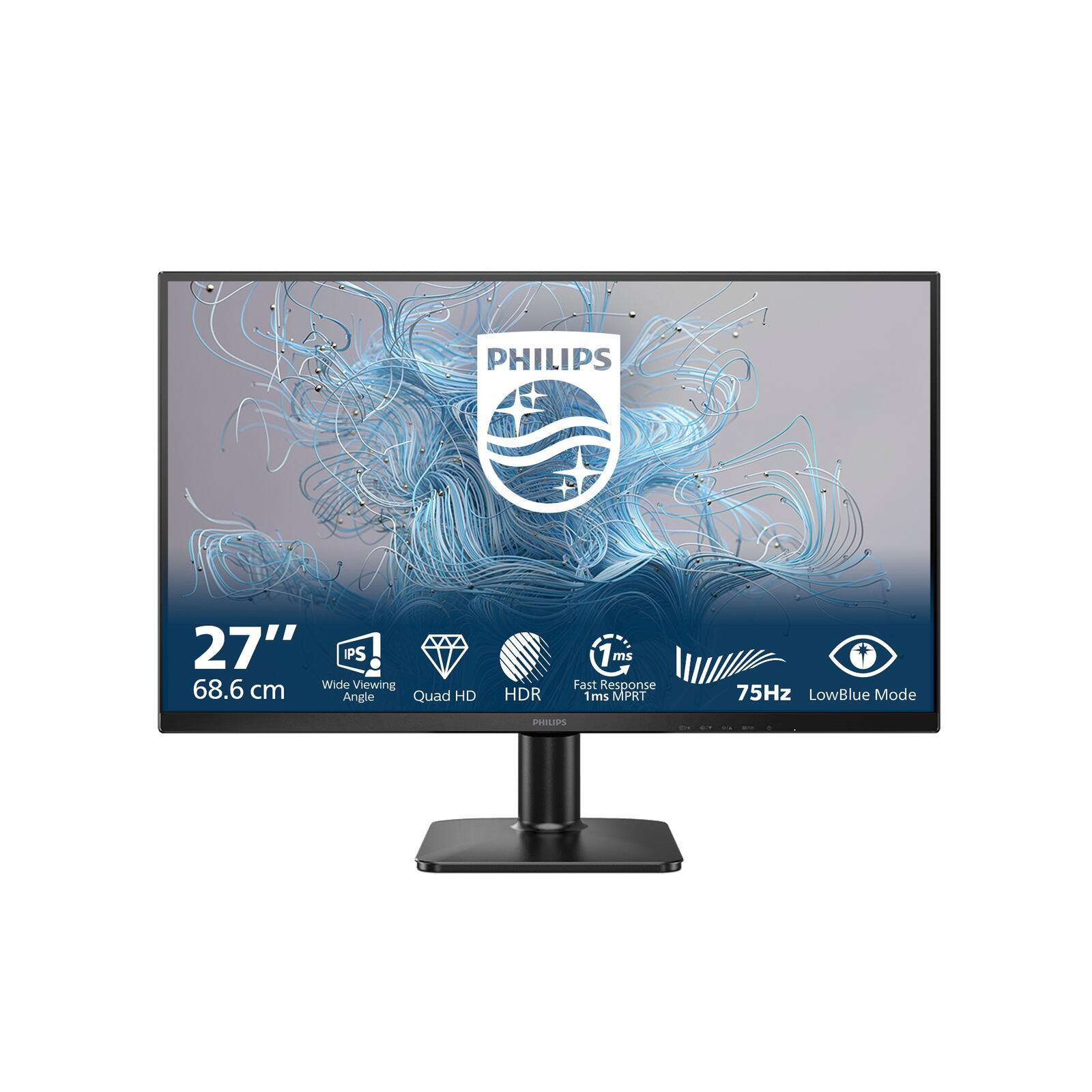 Écran LED Philips 27E2N1500L 68,6 cm (27") QHD, dalle IPS, 4 ms, 75 Hz
