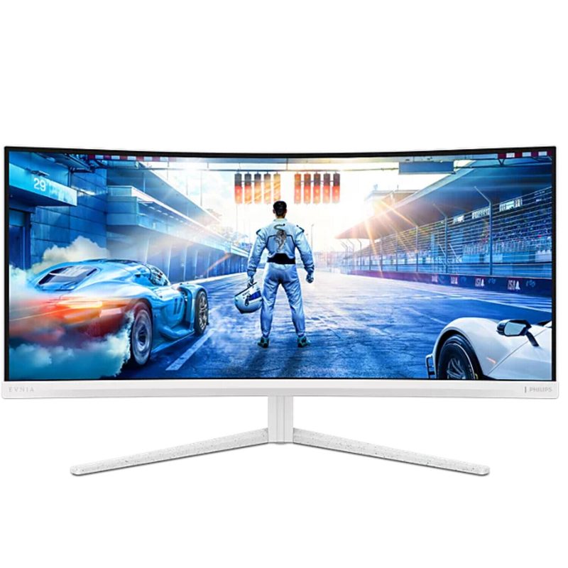 Écran gaming PHILIPS 34M2C5601QA 86,4 cm (34") WQHD, Fast VA, 1 ms, HDMI, DisplayPort, USB-C, 200 Hz