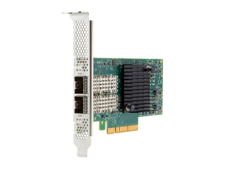 Adaptateur réseau HPE Ethernet 2 ports, 10/25 Gbit/s, SFP28, BCM57414 P26262-B21