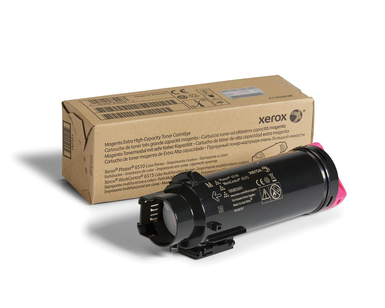 Toner Xerox Original magenta pour jusqu'à 4 300 pages (106R03691)