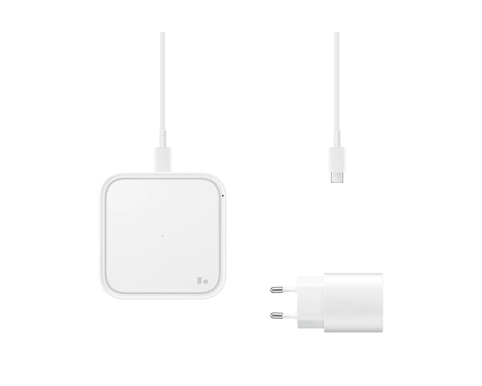 Chargeur sans fil Samsung EP-P2400T - Station de charge inductive (Blanc)